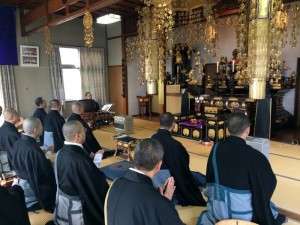 念仏行脚　寒行托鉢４