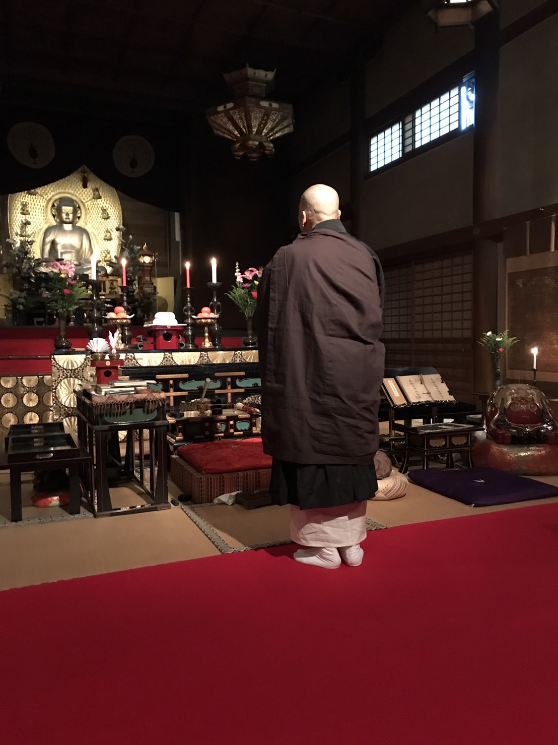 三千礼拝行仏名会　2日目