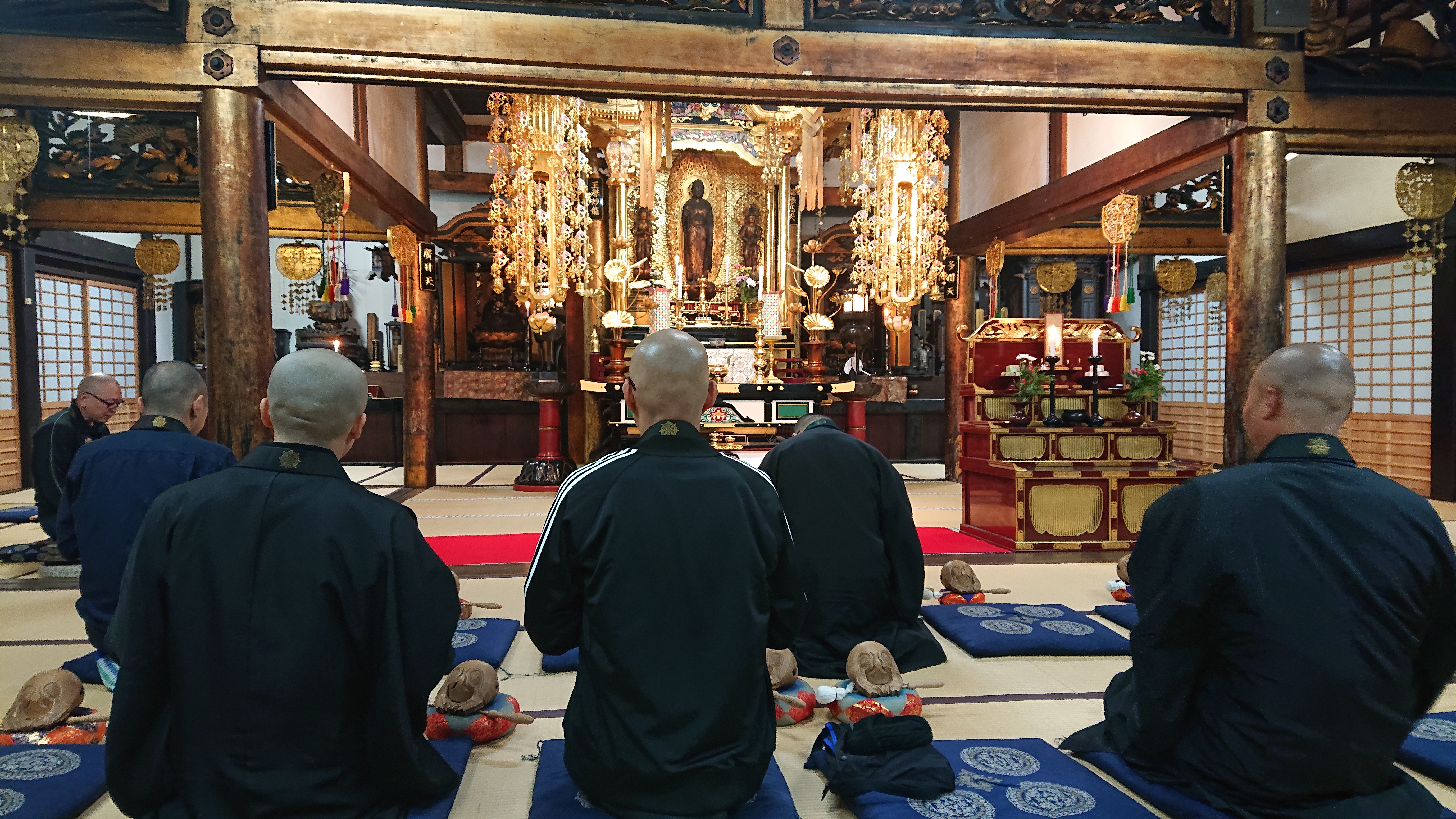 第一回念仏会　於　実相寺