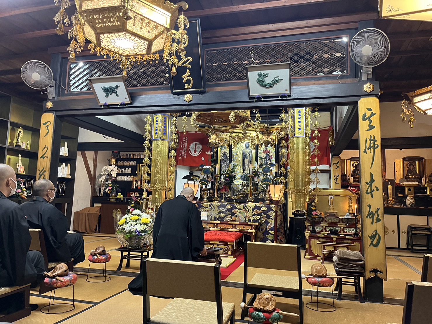 第五回念仏会 於 第二組 専念寺