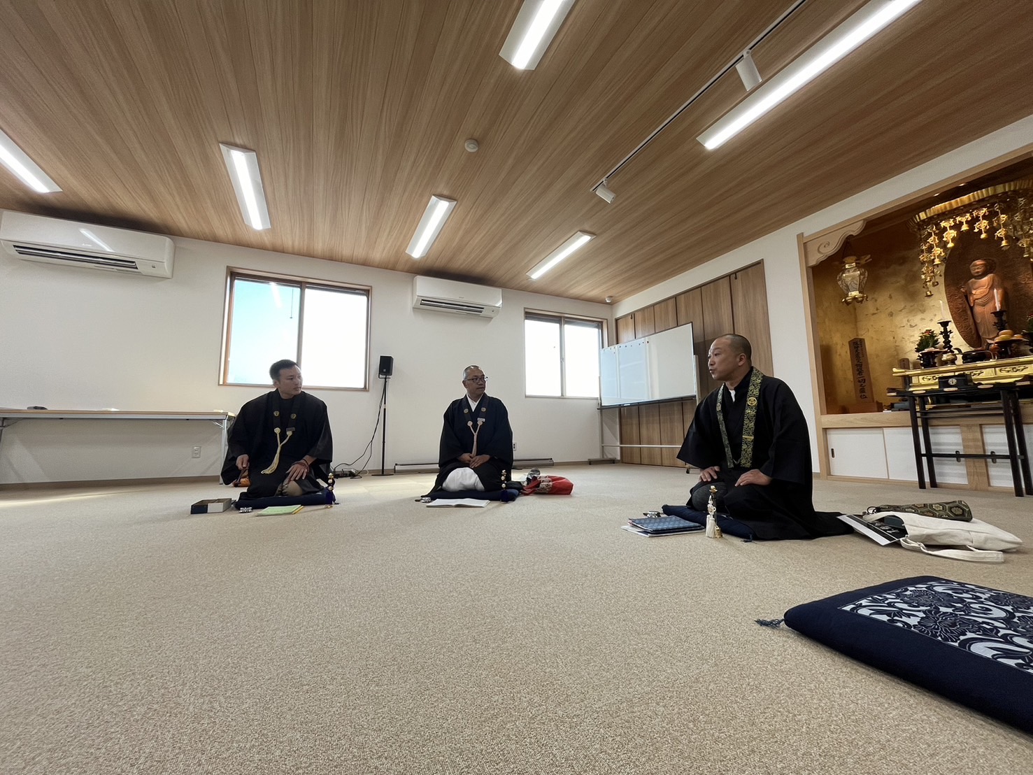 第四回念仏会　詠唱練習併修　於　教務所