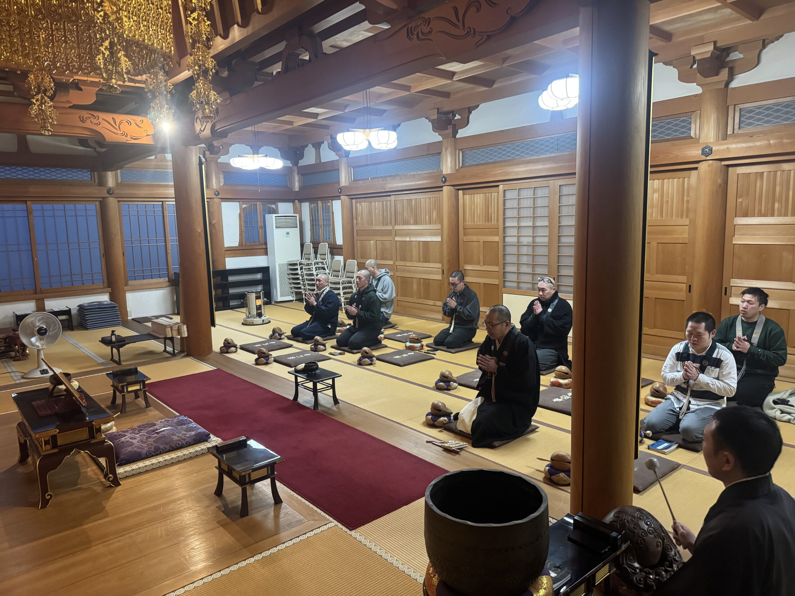 第七回念仏会 於 来迎寺