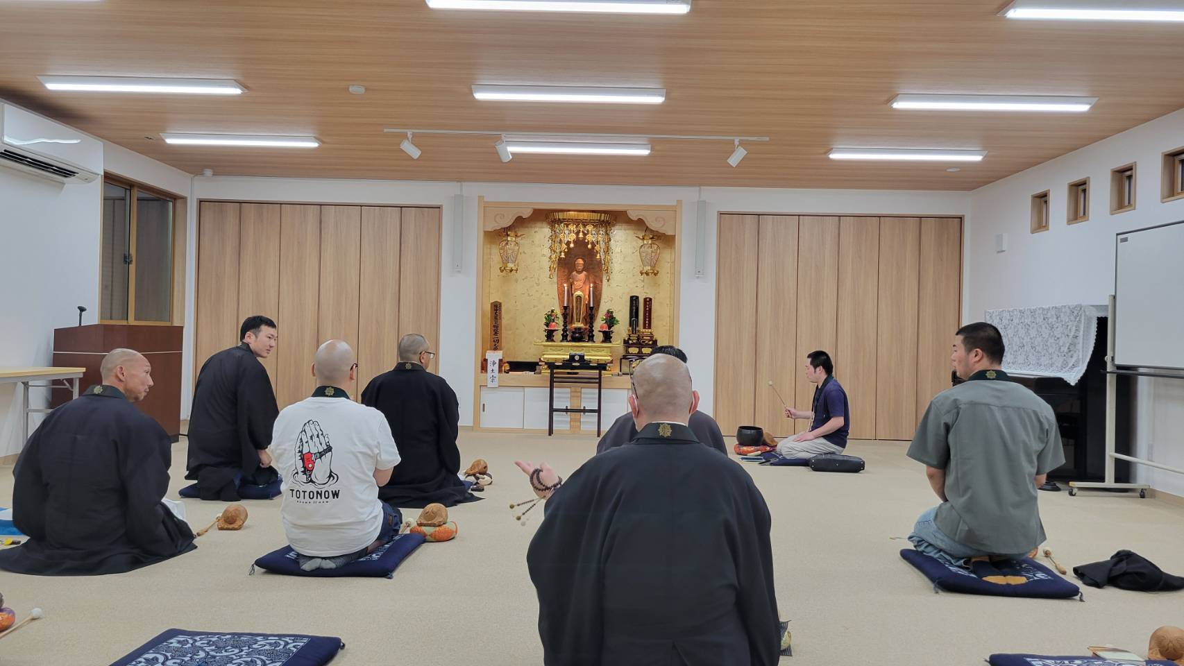 第三回念仏会　於　奈良教区教務所