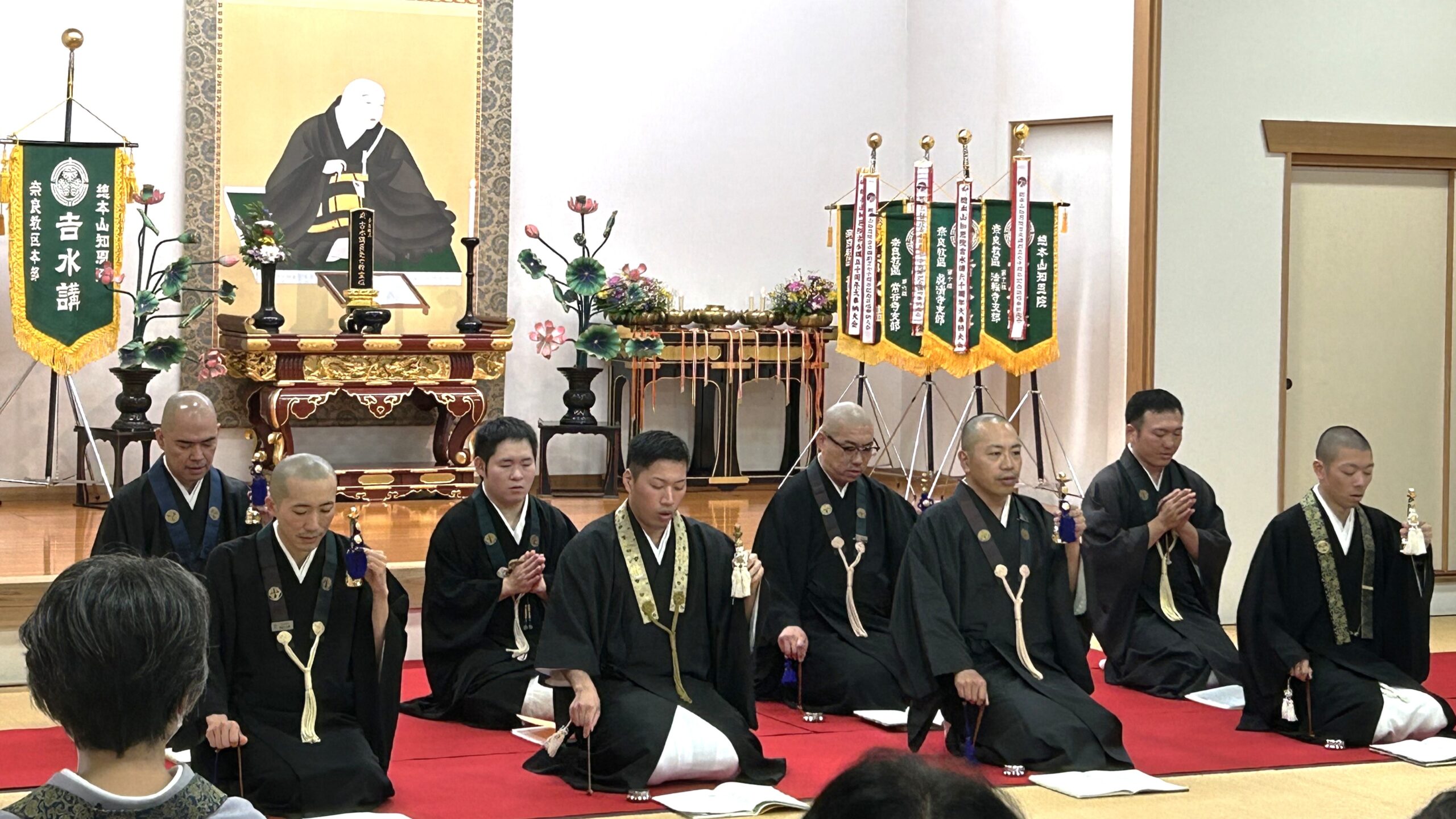 奈良教区吉水講　詠唱のつどい　於　専行院