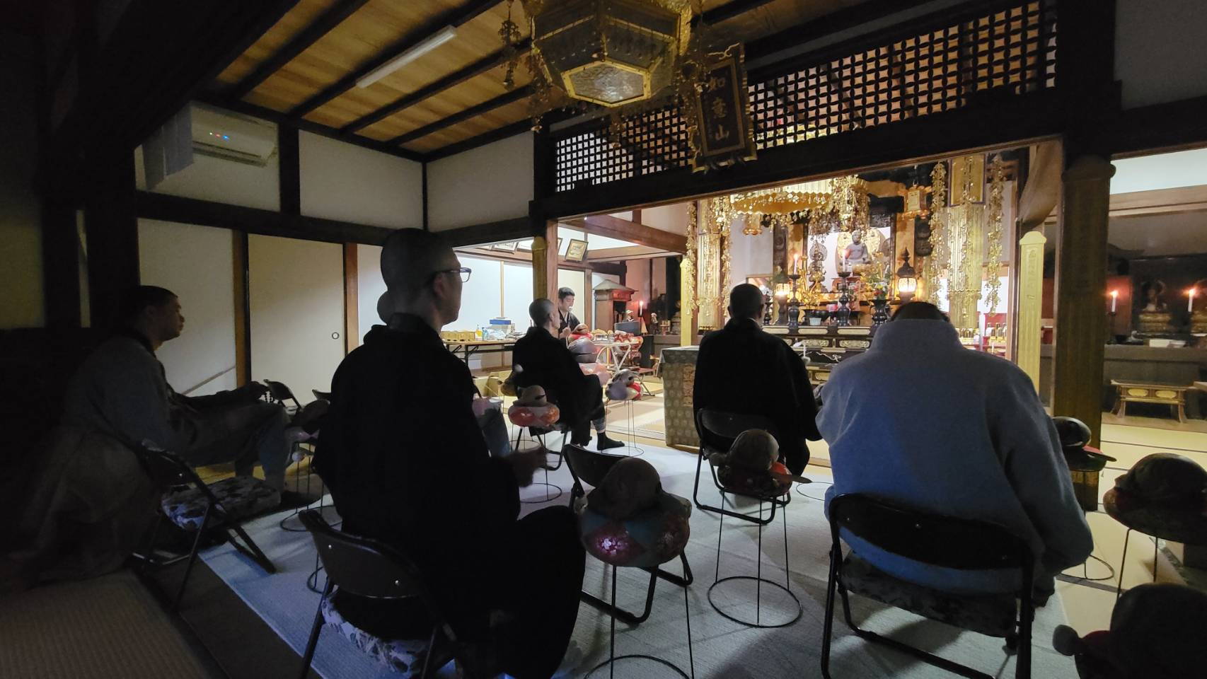 第九回念仏会　於　蓮生院